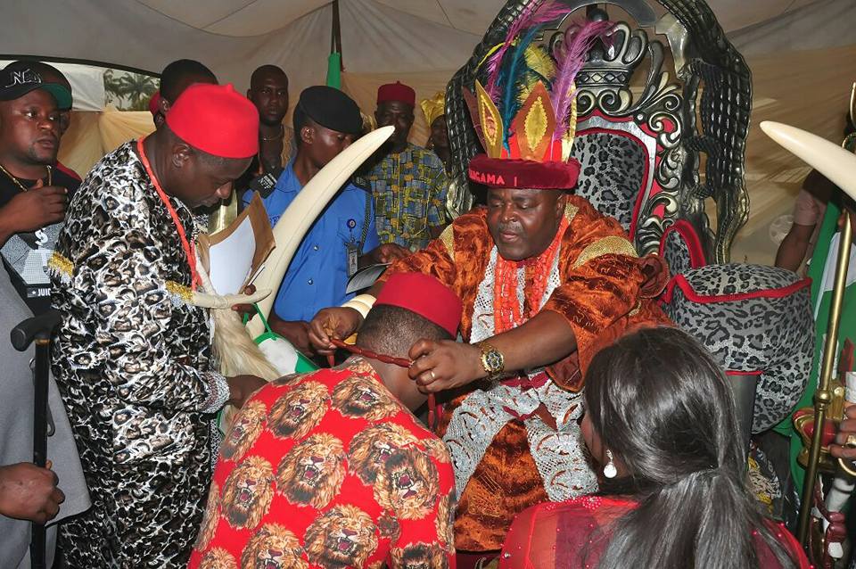 Hon Chima Obieze Conferred with Chieftancy Title 'Dike An'agbalu Izu'