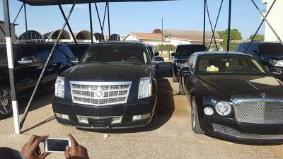 Yahya Jammeh seized Luxury cars
