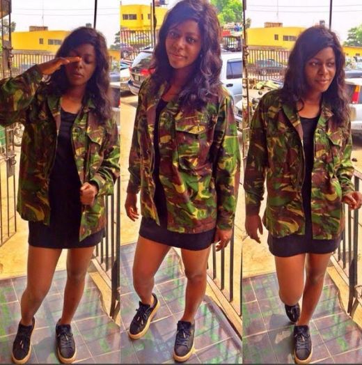 Meet Nigeria's Sexiest Female Army Officer (See Photos)