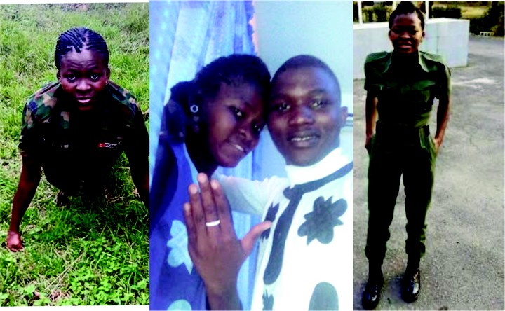 Female Soldier Who Died After her Engagement, Buried (See Photos)