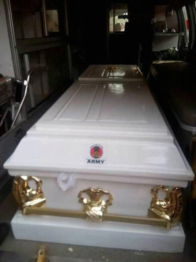Female Soldier Who Died After her Engagement, Buried (See Photos)
