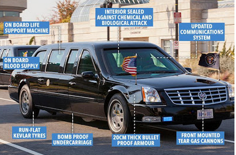 Donald Trump’s Presidential Limo