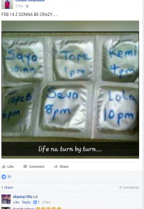 19yr Old Boy Shares How he Plans to Celebrate his Valentine with Different Girls
