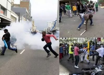 Xenophobic Attack : Nigerians in South Africa Fight Back with guns