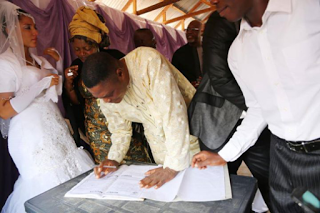 BBNaija : Gifty's Husband's Cousin Exposes her, Shares Wedding Pictures