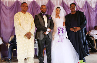 BBNaija : Gifty's Husband's Cousin Exposes her, Shares Wedding Pictures
