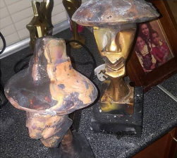 See What Fire Breakout did to Singer, Banky W