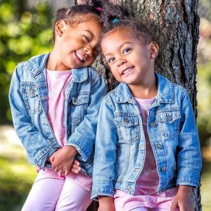 Meet the Most Beautiful Identical Twins on the Internet, their Nigerian Mum & Irish Dad