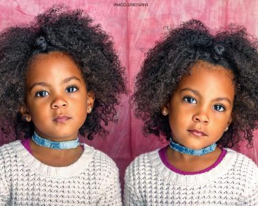 Meet the Most Beautiful Identical Twins on the Internet, their Nigerian Mum & Irish Dad