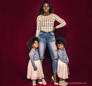 Meet the Most Beautiful Identical Twins on the Internet, their Nigerian Mum & Irish Dad