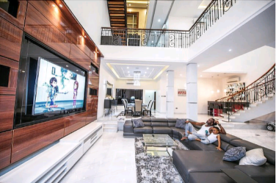 Photos of P-Square's New Mansion in Banana Island Worth Over N1.5 Billion
