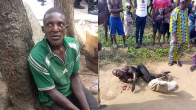 "I was Paid N4,000 to Cut Off Woman's Head and Body Parts" - Man that Killed a Lady in Lagos Confesses