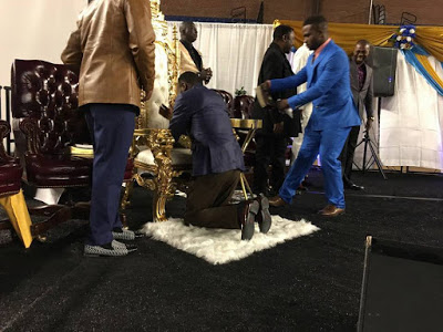Apostle Suleman Heals man Confined to a Wheel Chair in America