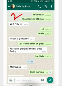 Hilarious Chat between a Nigerian TV Presenter and her Dad who Needs a grandchild by Force