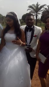 Regina Daniels & Osita Iheme Serve as Maid of honour & Best man as Prince Nwafor Weds (Photos)