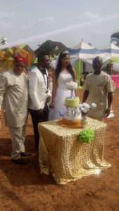 Regina Daniels & Osita Iheme Serve as Maid of honour & Best man as Prince Nwafor Weds (Photos)