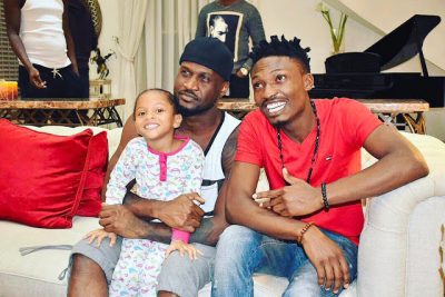BBNaija Winner Efe visits P-Square's Banana Island Mansion (See Photos)