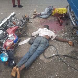 the Accident that occurred on 3rd Mainland bridge this afternoon