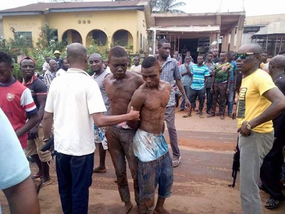 Thieves almost Lynched in Abia State