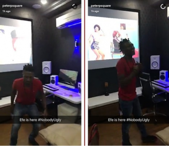BBNaija Winner Efe visits P-Square's Banana Island Mansion (See Photos)