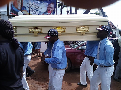 Photos from burial Ceremony of U.S Army Veteran killed by Gunmen in Imo State
