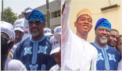 Sen. Dino Melaye finally gets his original certificate from ABU, Zaria