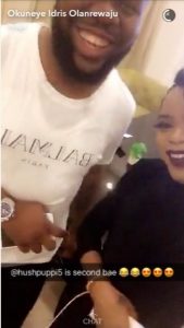 'Second Bae' - Bobrisky hangs out with Lagos big boy, Hushpuppi