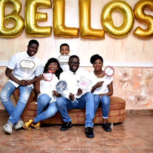 "The Bellos" Funke Akindele, her Husband and Step Children Stuns in Family Pictures as JJC Skillz turns 40